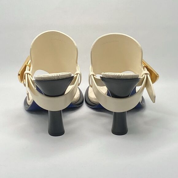 Burberry 100mm Bay leather mules size 36 - Picture 8 of 15